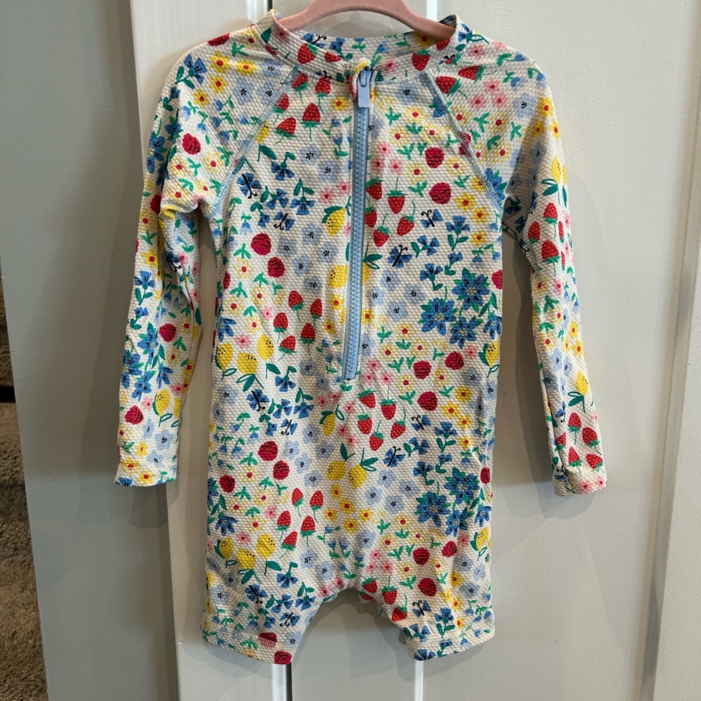 Old Navy Kids Floral Rashguard - Multicolor